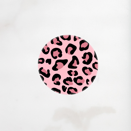 Pink Cheetah Phone Grip